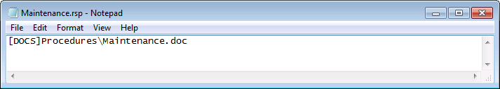 .rsp file display